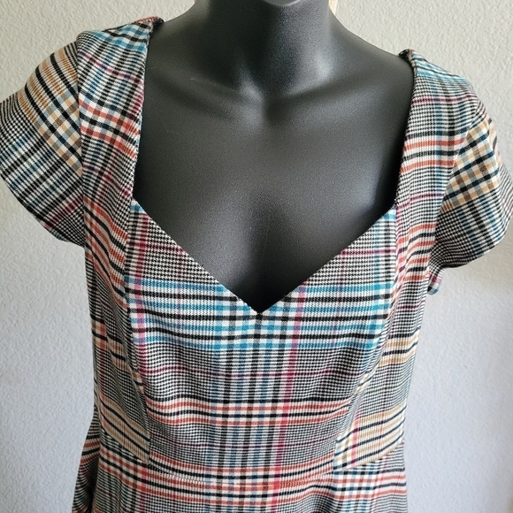 Anthropologie Plaid Dress - Picture 3 of 8